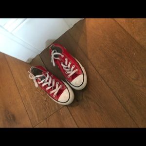 Red converse